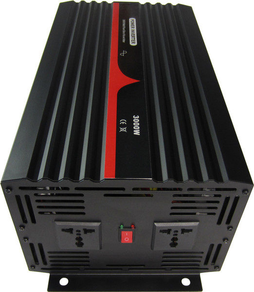 High Efficiency 12VDC to 120VAC 60HZ USA Socket 3000W Pure Sine Wave Solar Power Inverter