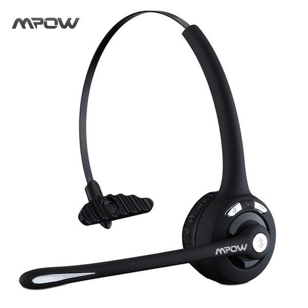 Mpow MBH15 2 in 1 Over-the-Head Stereo Wireless Bluetooth Headset with Mic Hands-free Headphone Noise Cancelling for Smartphones