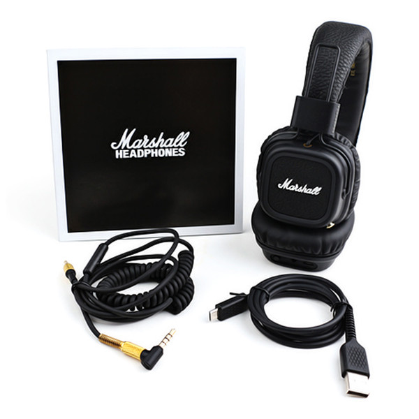 Marshall Major II 2.0 Bluetooth Wireless Headphones DJ Studio Headphones Deep Bass Noise Isolating headset