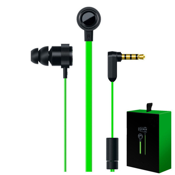 Razer Hammerhead Pro V2 In-Ear Earphone & Headphone With Microphone+Retail Box Gaming Headset best quality Noise Isolation 3.5mm factorysell