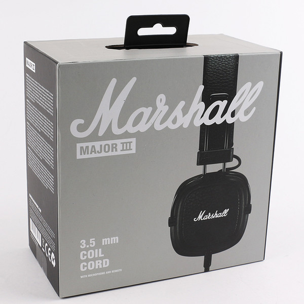 Marshall Major III 3.0 Bluetooth Headphone DJ Headphone Deep Bass Noise Isolating Headset Earphone Major III 3.0 Bluetooth Wireless DHL Free