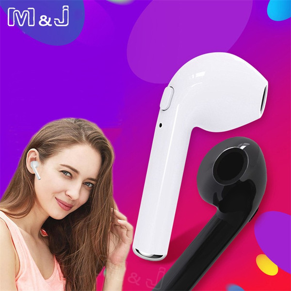 M&J TWS i7s Mini Bluetooth Headphone Sport Stereo Earphone Buds Wireless Earbud Handsfree Headset For iPhone X 8 7 Samsung Apple