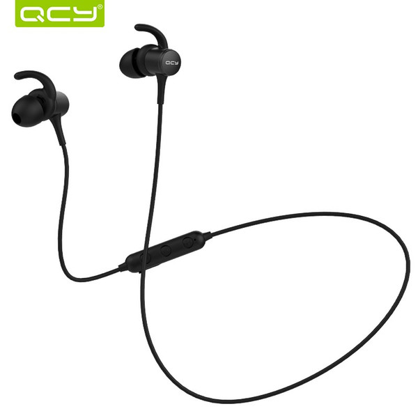 QCY M1S magnetic V4.2 chip Bluetooth headphone IPX5-rated sweatproof wireless earphone sport ear hooks headset with microphone