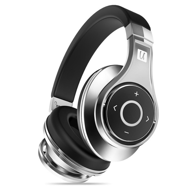 Bluedio U(UFO)Bluetooth headphone High-End Genuine Patented 8 Drivers 3D Sound Aluminum alloy Over-Ear wireless headset