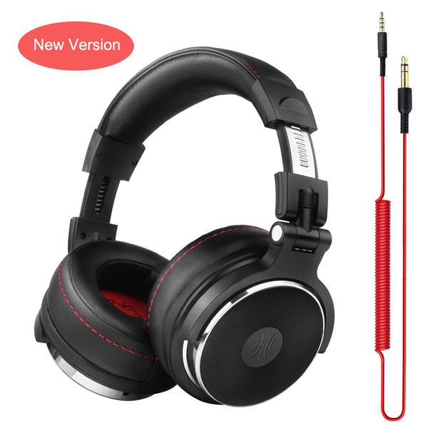 Oneodio Wired Headphones Studio Professional DJ Headphone with Microphone Over Ear Monitor Studio Headphones DJ Stereo Headsets