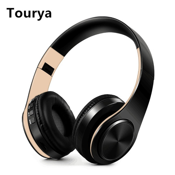 Tourya B7 Wireless Headphones Bluetooth Headphone Earphone Portable Headset Earphones With Mic For PC mobile phone Xiaomi TV MP3