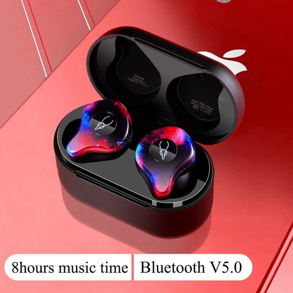 New Mini BLuetooth Earphone Port Cordless Wireless Earbuds Stereo in ear Bluetooth 5.0 Waterproof Wireless ear buds Earphone