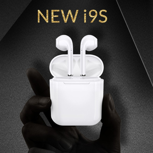 New i9s air pods mini TWS Wireless earbuds headphones Earpiece mini Bluetooth headsets i9 earphone ear pods for Iphone Android