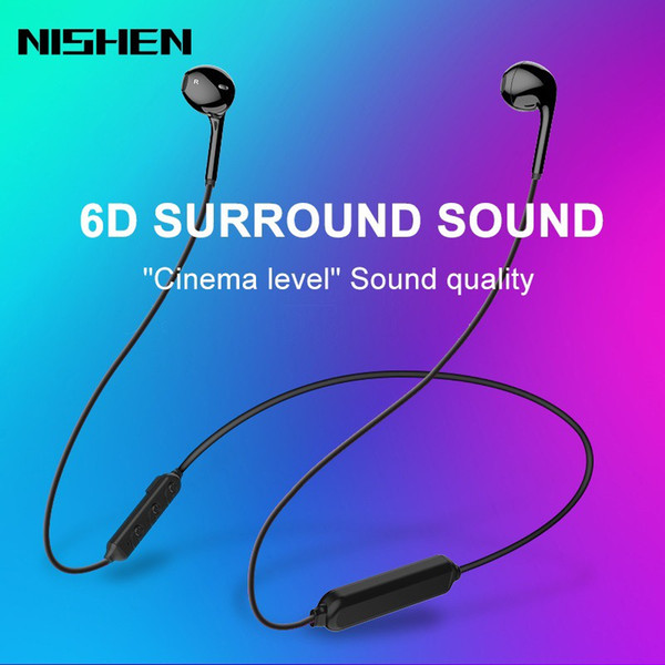 Bluetooth Earphone Wireless Headphones Running Sports Bass Sound Cordless Ear phone With Microphone For Iphone Xiaomi Earbuds