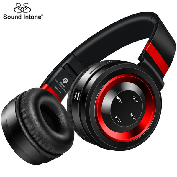 Sound Intone P6 Wireless Headphones Bluetooth Headphone With Mic Support TF Card FM Radio Bass Headset For iPhone Xiaomi PC MP3