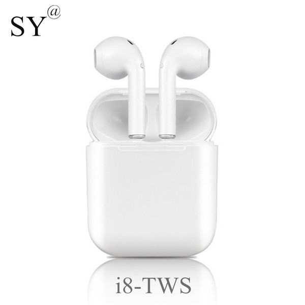 Newest Mini i8-tws Bluetooth Earphone with Charging Box Sport Headphones wireless Earbuds Headset i8x for iPhone All Smart Phone