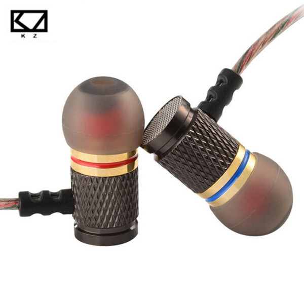 KZ ED2 EDR1 Sprot in ear earphone wired metal music headsets bass noise reduction earbuds for Iphone Xiaomi Huawei Mobile Phones