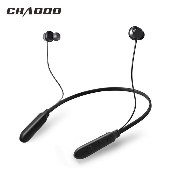 CBAOOO Sport Bluetooth Earphone Wireless Headphones Earphones With Mic Noise Cancelling Bass Bluetooth Headset For Mobile Phone