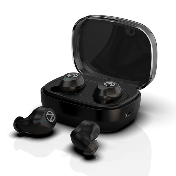 Touch Control TWS Bluetooth V5.0 Earphone Stereo Music IPX7 Deep Waterproof True Wireless Earbuds with Charging case 1600mAh