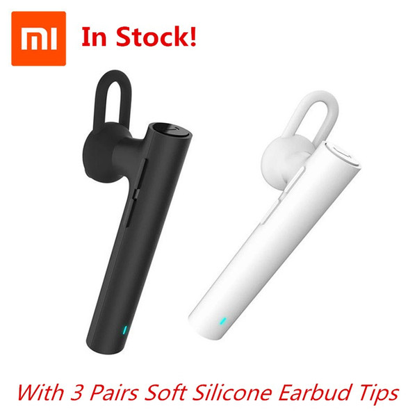 Original Xiaomi Mi Wireless Bluetooth Earphone Handsfree Ear Hook Youth Edition Volume Control Earphone For Mobile Phones