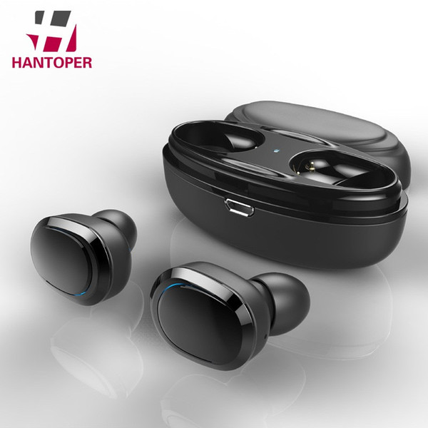 True TWS Wireless Bluetooth Earphone Mini Cordless Headphones With Charge Case Stereo Twins Earbuds Sweatproof Headset With Mic