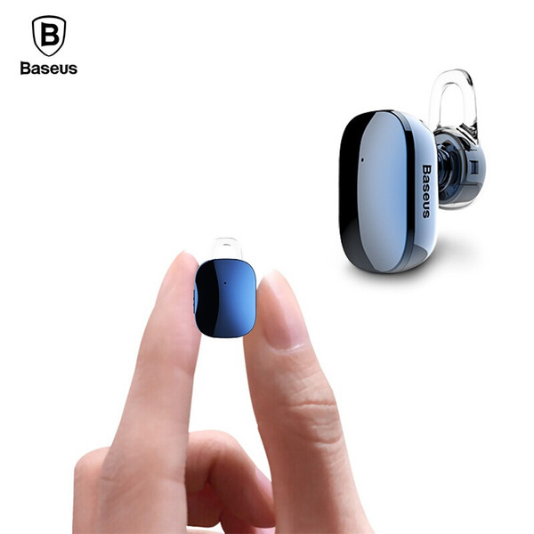 Baseus Mini Bluetooth Earphone Hands-free Wireless Bluetooth Headset Headphone with Mic 4.1 Ear Hook Earbuds Earpieces For Phone
