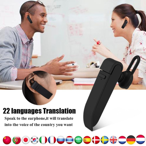 Intelligent 16 Languages instant portable translator earphone voice device smart Wireless bluetooth Headset Dropshipping