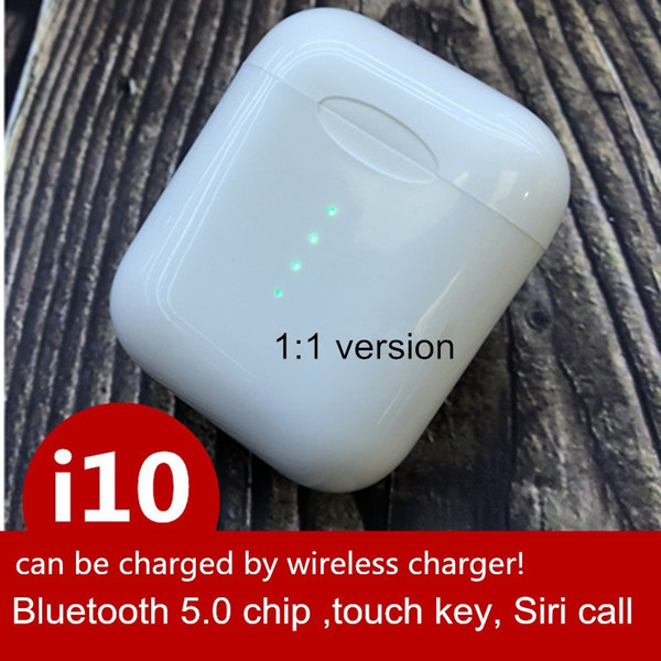 Original i10 TWS 1:1 air pods mini Wireless Bluetooth 5.0 super bass stereo Earbud for meizu pop ear pods xiaomi airdot i9s tws