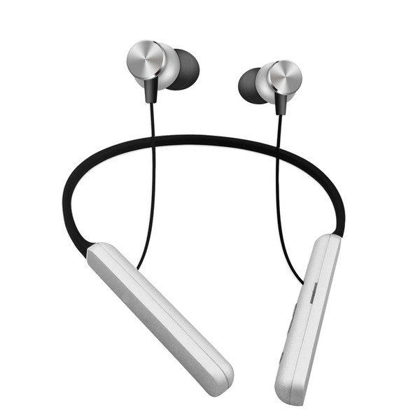 New LMK-18 wireless earphones hanging necksports Bluetooth headset Mobile magnetic neck hanging wireless stereo headset with retail package