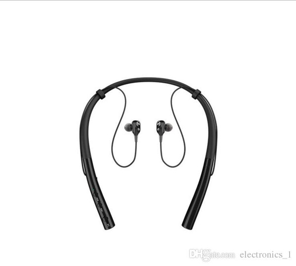Hot sale Q14C Bluetooth Headset Double Moving Ring 4 Core Noise Reduction Bluetooth 4.2 Hanging Neck Hanging Ears Wireless