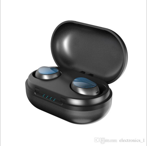 Bluetooth 5.0 TWS-T10 In-ear Earphone Touches Single Ear Wireless Business Vehicle Headset With Charging Box Compartment Earbuds
