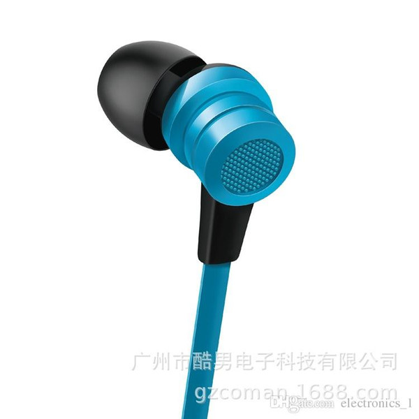 CM-57 In-ear earphones 3.55mm blue Wired in-ear headphones colored universal motion wire control earphones for samsung galaxy s10