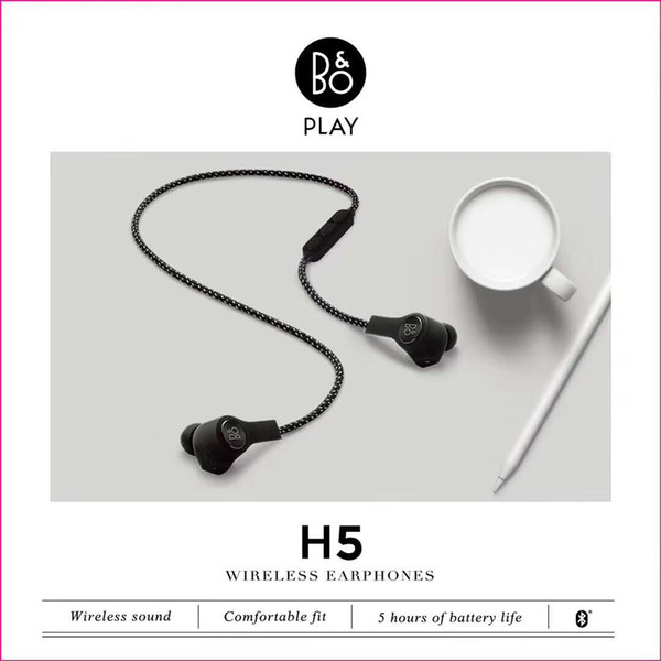 2019 Newest B&O H5 wireless earphones long battery life comfortable wearing wireless bluetooth sound earphones free shipping