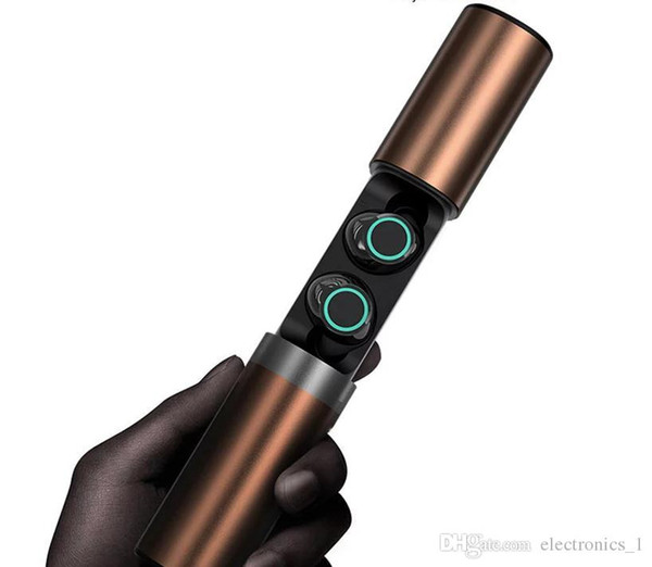 T6 Wireless Earbuds Unique Touch Control Bluetooth 5.0 earphones 21H Playtime 3D Stereo Earphones With Mic&Charging Case