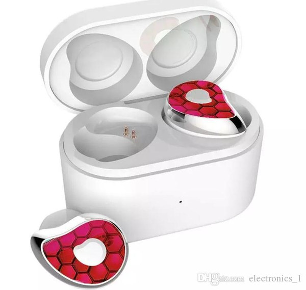 SE-6 TWS Bluetooth 5.0 Earphone Stereo Earbuds Wireless Headsets HiFi Headphone w/Charging Box Mic 2.4 GH ISM band 5.0g