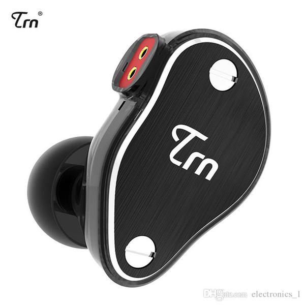 TRN V60 1BA With 2DD Hybrid Metal In Ear Earphone HIFI Monito Running Sport Earphone Earplug Headset 2Pin Detachable TRN V80/V20