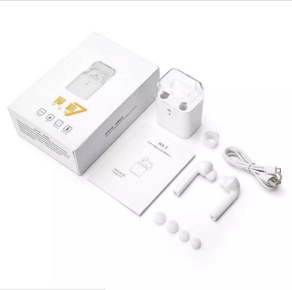 New Gift FUN7 mini wireless earphone Fashion TWS sound stereo bluetooth Earphones with charge box for iphone xs max