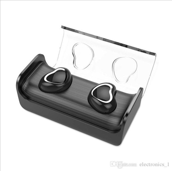 Tws-7 mini earbuds Handfree Sports wireless Head phone TWS 5.0 Earphone With Mic with charging box for xiaomi iPhone 7 8 Plus