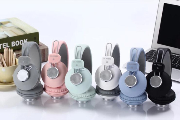 2019 New fashion EV10 music headphone colorful folding stereo bass wired headphones with mic for samsung s10 iphone6