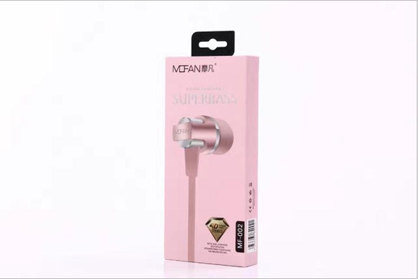 Factory sell High quality Ea
8000
rphones MF-002 Metal fashion super bass sound stereo In-ear Earphones with mic for OPPO VIVO