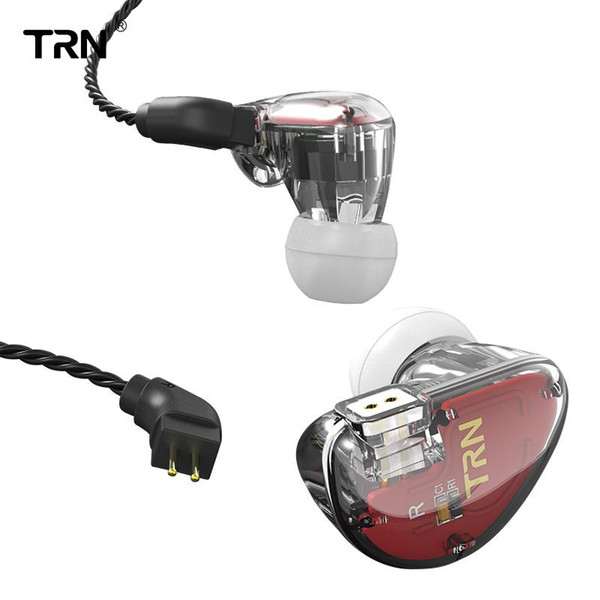 2019 New TRN V30 2BA+1DD 3 Drive Earphone HIFI Running Sport Earplug Transparent Headset 0.75 2-Pin Detachable For Phone Player