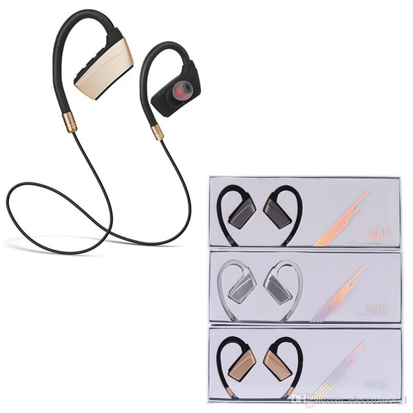 New G25 Motion bluetooth headset Wireless 5.0 bluetooth waterproof binaural stereo hanging ear running headset for smartphone