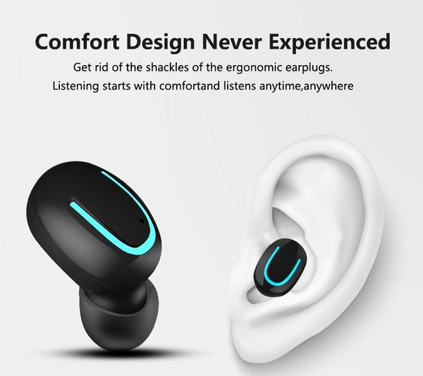 TWS Headset Ture Wireless Earphones HBQ Q32 Bluetooth 5.0 Headset With Mic Mini Bluetooth Earbud Cordless Earphone PK i10