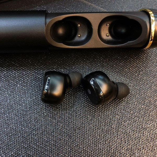 Hot T1 portable binaural earphones TWS pair ear true wireless headphones mini bluetooth headset 5.0 for iphone