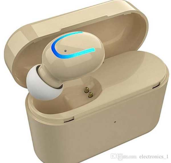 Q26 Single Wireless Earphone Bluetooth 4.2 HIFI Noise Cancelling Bluetooth Headphone Earbud With Mic For iphone xiaomi