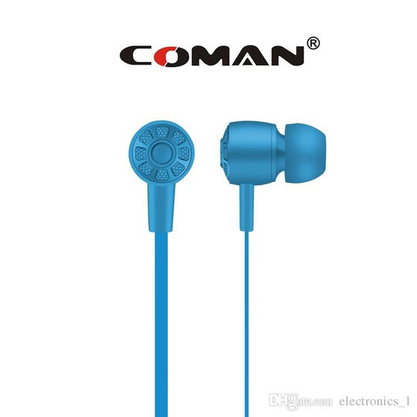 CM-61 Earphones Music Headphones 3.5mm Wired Stereo Headset Enhanced Bass Earbuds Smart Phone Earphone with retail package