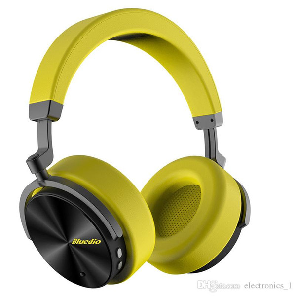 Best Bluedio T5 Headphone wireless ANC bluetooth 4.2 stereo bass bluetooth headphones for iphone /s9