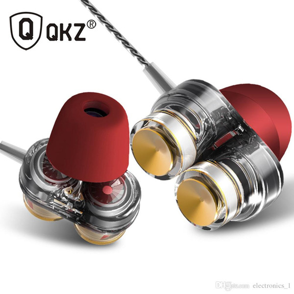 2019 New sport headset KD7 Bass Dual-motion ring ear Headset Hi-Res audio 3.5mm wire headphone with Mic for iphone