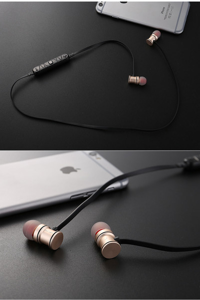 New model LE-236 Wireless Sports Magnet Bluetooth Headset In-Ear Stereo Bluetooth 4.1 Universal music earphones