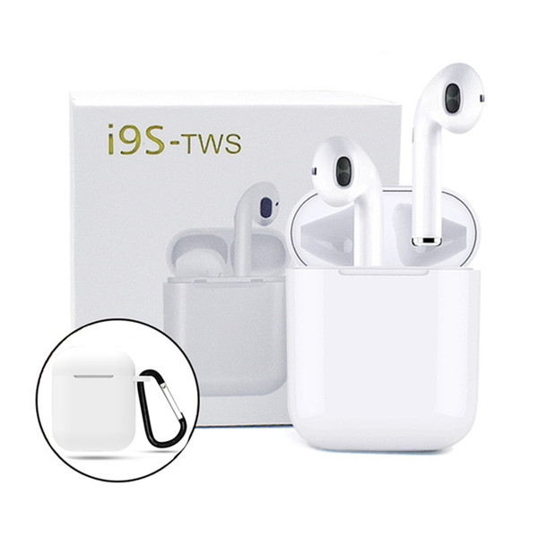 i9S TWS 5.0 Earphone Headphone With pop up window Stereo TWS Earbuds for IOS Android Phone With Charging Box Wireless Bluetooth Headphone