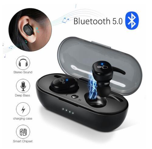 TWS Bluetooth 5.0 Wireless Earphone Stereo Headphone Sports Earbuds Gaming Headset Wireless Bluetooth Earphones For Phone