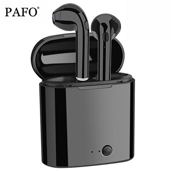 i7s Bluetooth Earbuds Wireless Headphones Headsets Stereo In-Ear Earphones With Charging Box for ios and Android FOR Samsung Apple Xiaomi