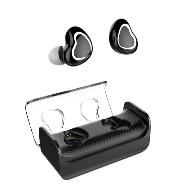 Mini Twins True Wireless Bluetooth Stereo Headset T Sport TWS&8 Headphone In-Ear Earphones Earbuds Earpieces TWS With Charging Socket