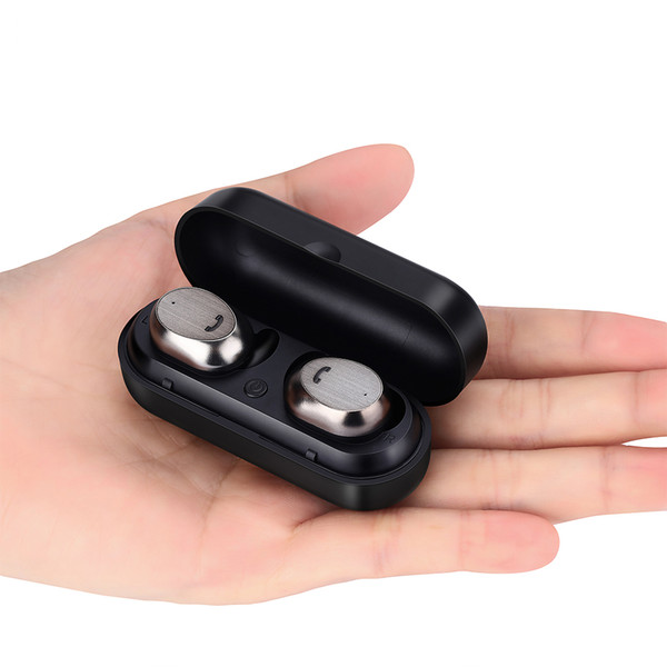 M9 MINI TWS Stereo Wireless In-Ear Earbuds Qualcomm chip Bilateral Portable Charging case Noise cancelling Bluetooth 4.2 HD Calls