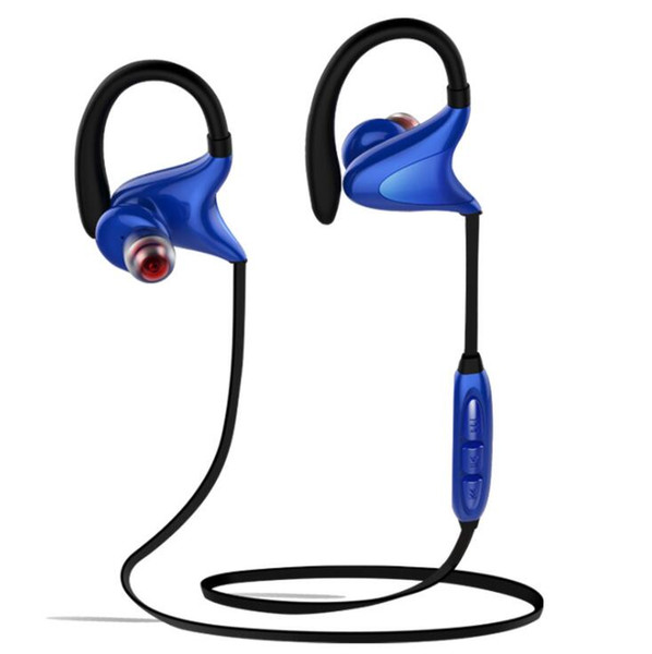 V9 CSR Wireless Bluetooth Headsets Ear Hook Stereo Phone Earphones Sports Bluetooth Headset USB Port with Package